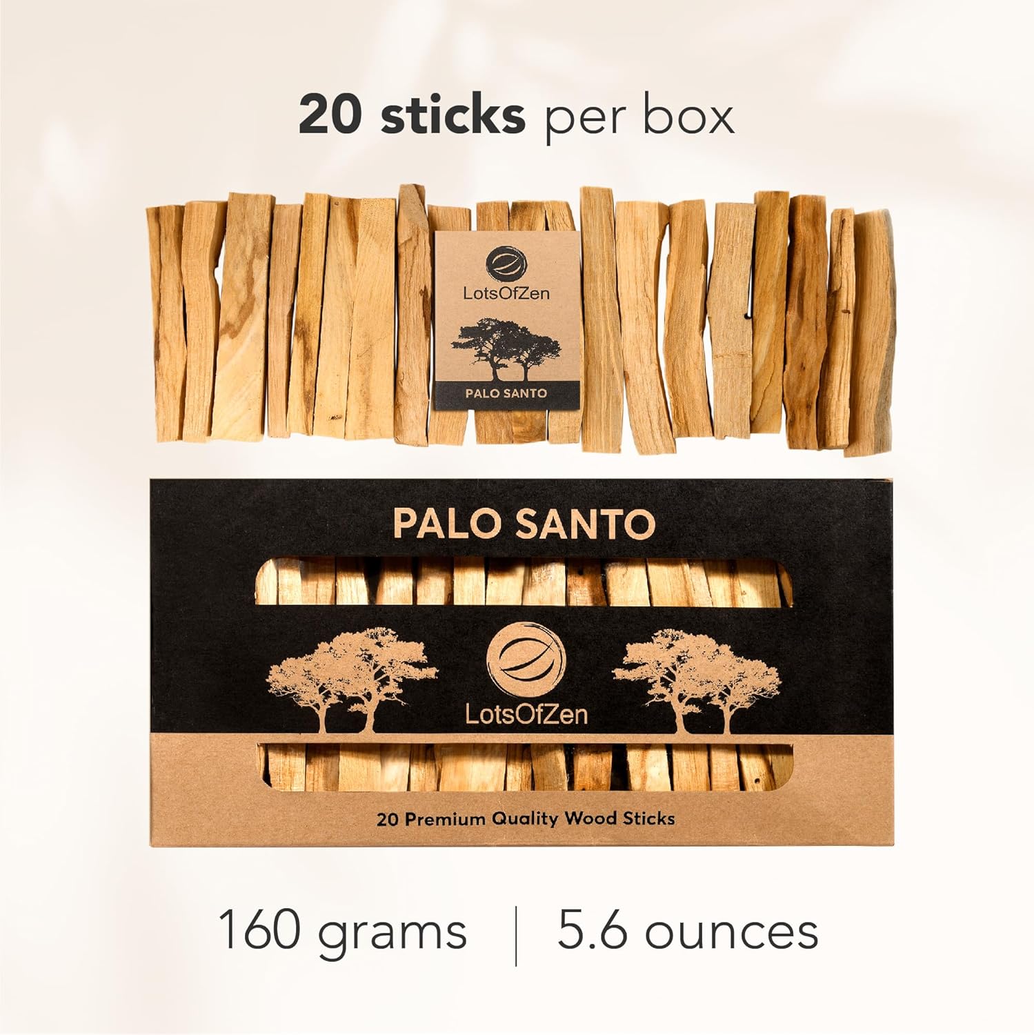 LOTS OF ZEN Palo Santo Sticks Authentic Large Pack