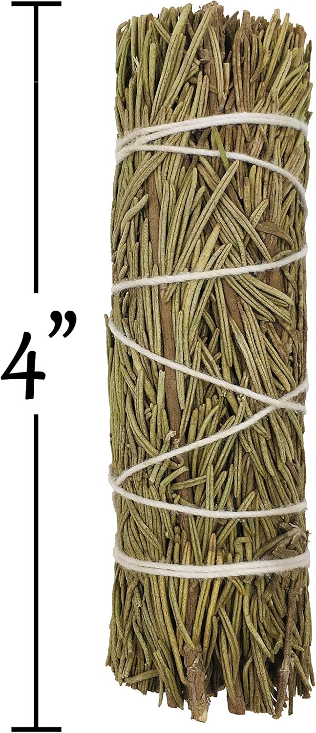 Dried Rosemary Incense Sticks 4 Inch 3 Pack