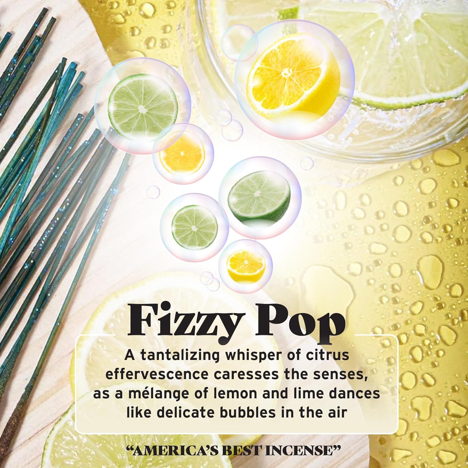 Wild Berry Incense Sticks - Fizzy Pop 100 Count
