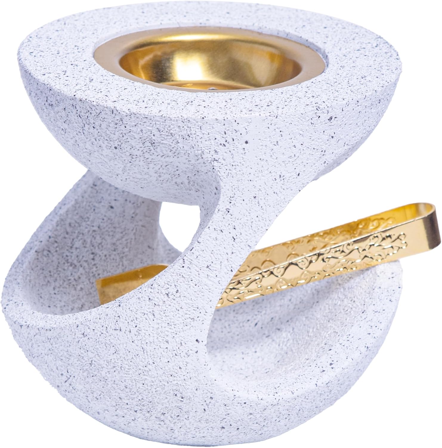 Frankincense Incense Burner with Tong for Yoga and Spa 1