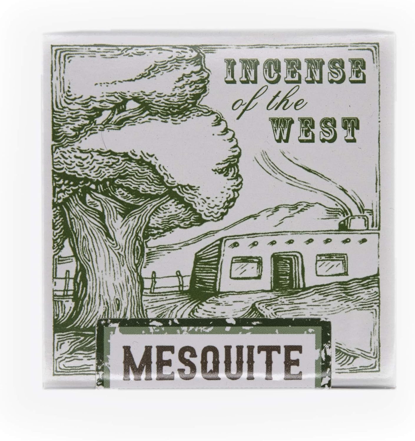 Mesquite Natural Wood Incense Bricks 40 Count Made in USA