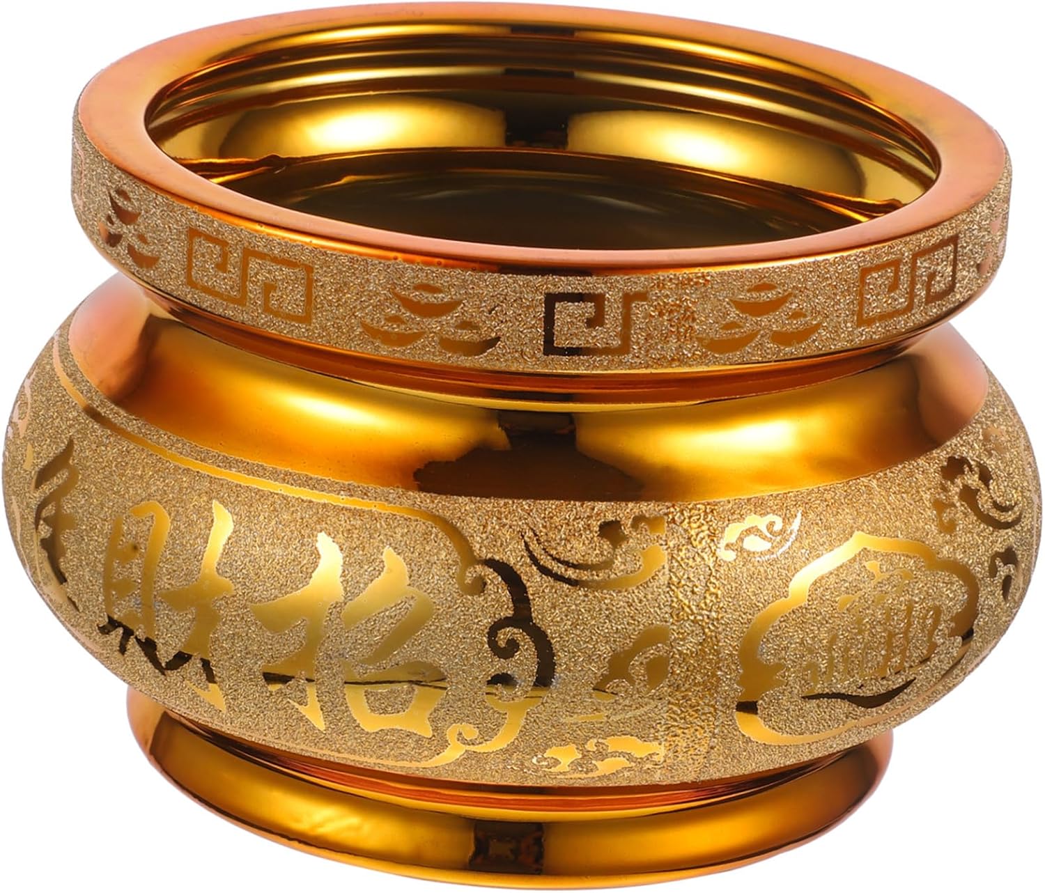 Amosfun Buddha Ceramic Incense Burner for Home and Meditation