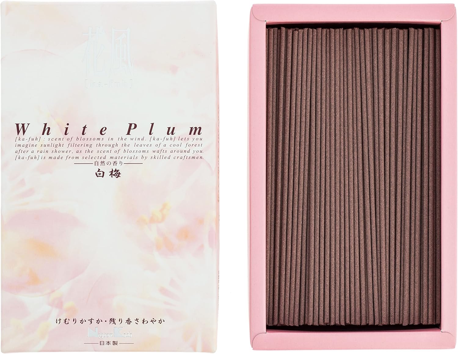 Nippon Kodo Ka-Fuh White Plum Incense Sticks