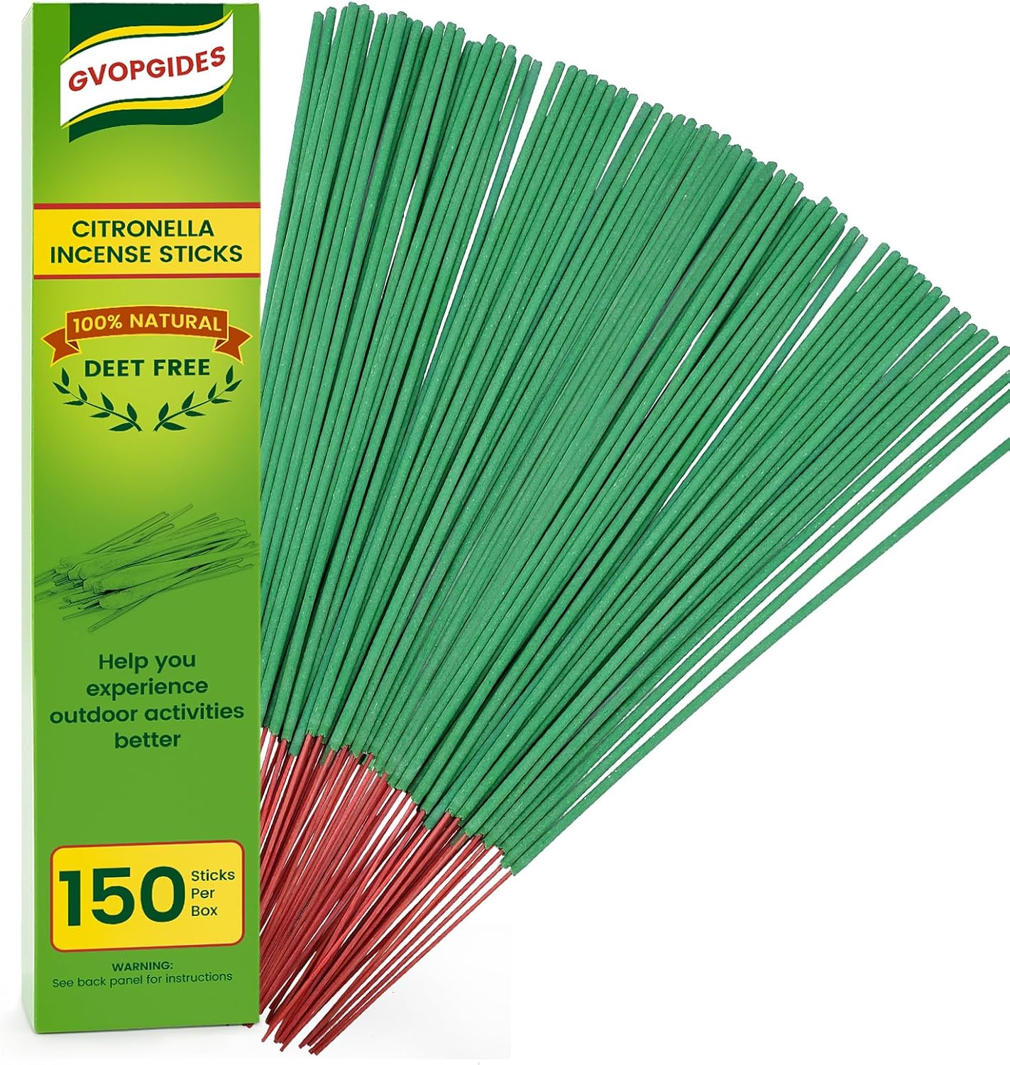 Citronella Incense Sticks 150 Pcs Natural Oil