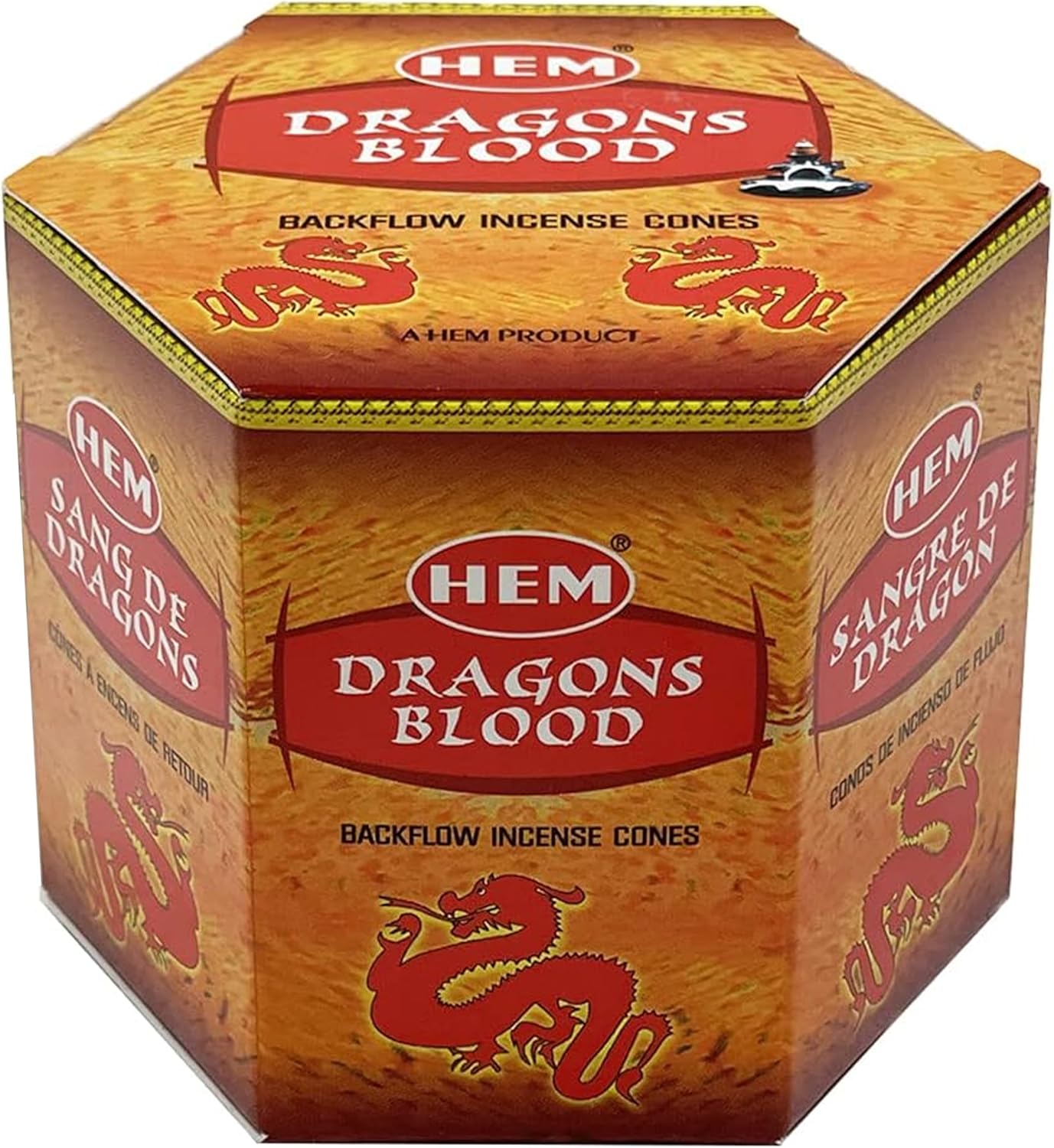 Dragons Blood Incense Cones for Aromatic Smoke Fountain