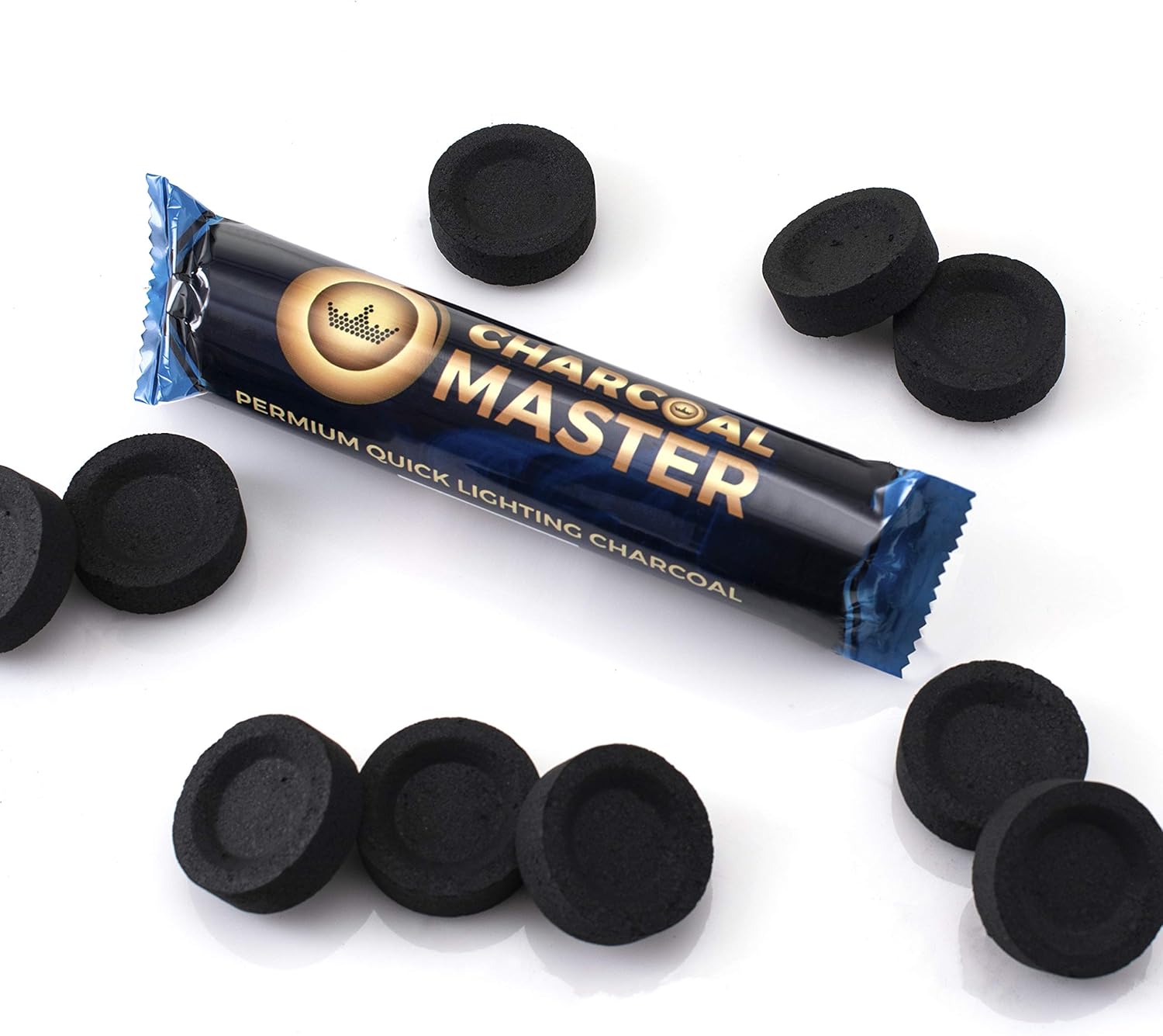 Quick Light Charcoal Tablets for Incense - Set of 100