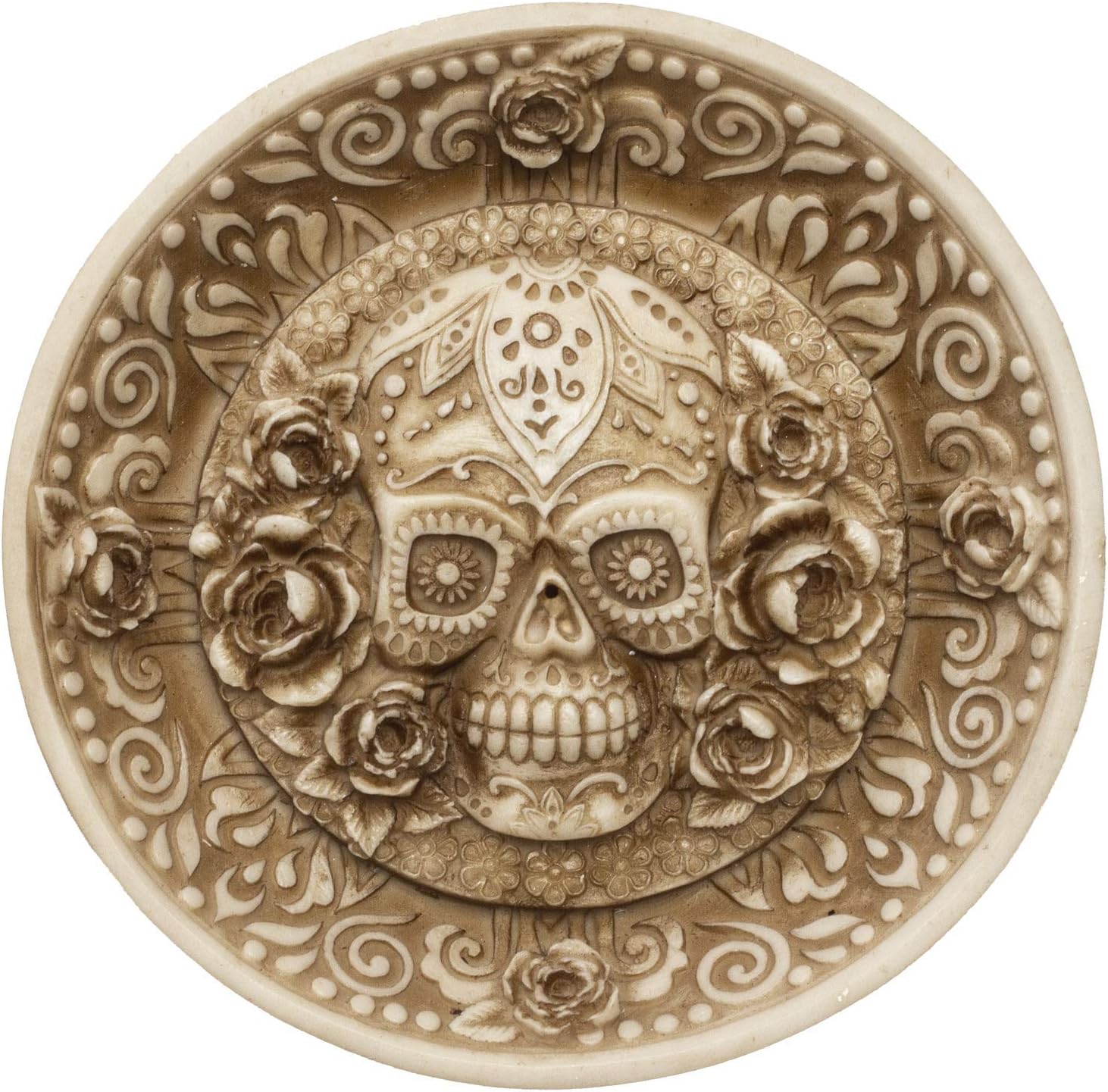 Pacific Giftware Day of the Dead Sugar Skull Incense Holder