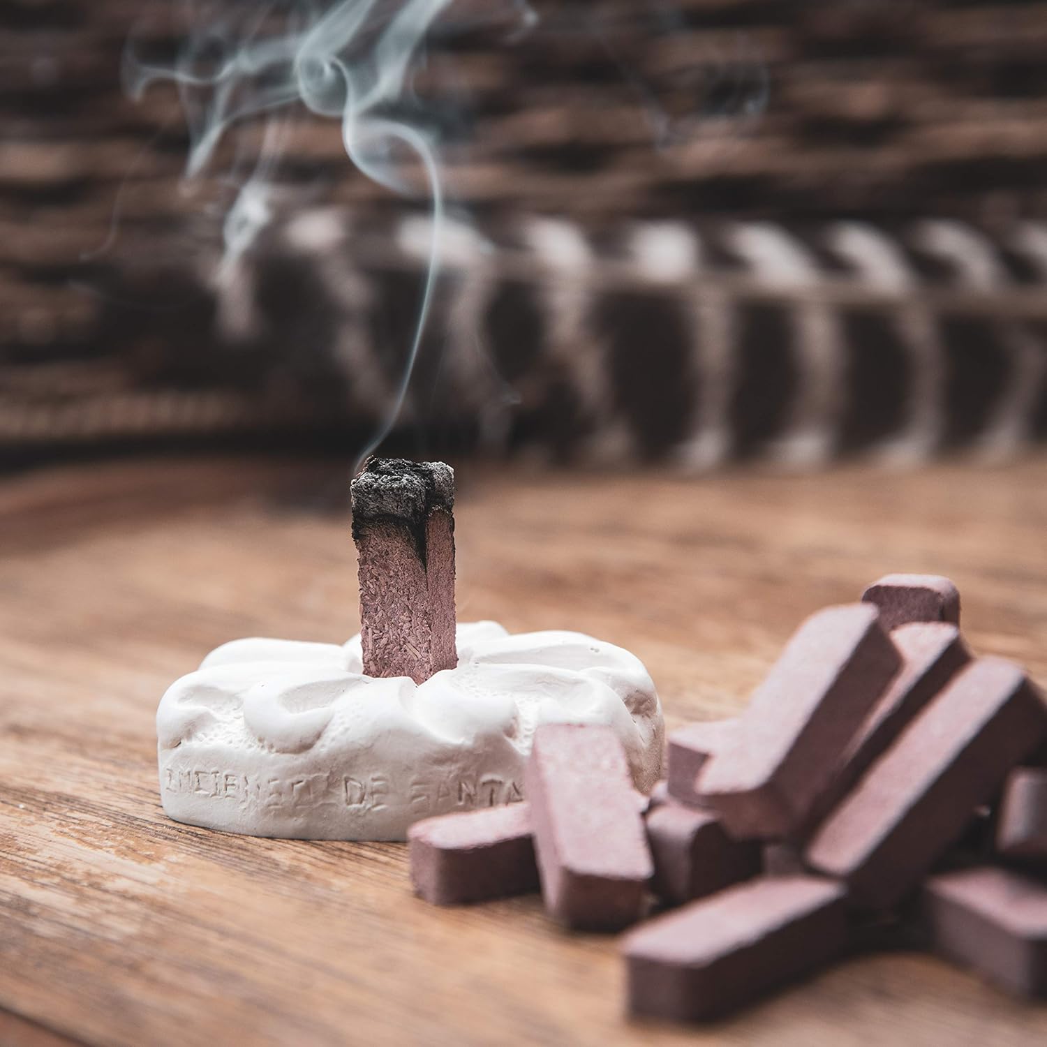 Cedar Natural Wood Incense Bricks 40 Count Made in the USA