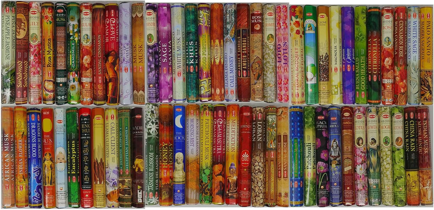 HEM Incense - 12 Box Variety Pack 240 Sticks