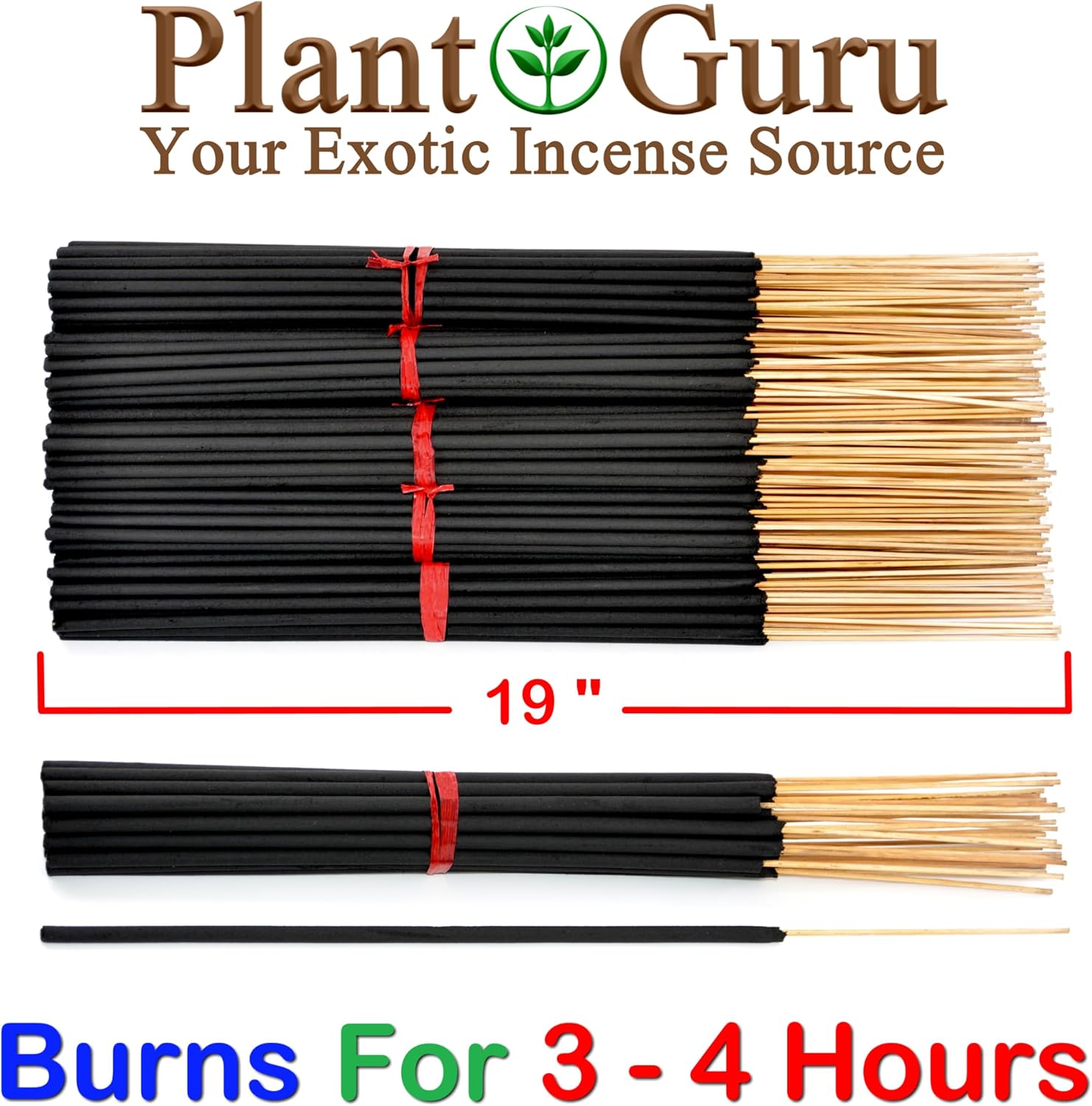 Citronella Exotic Incense Sticks - 19 Inch Long Bundle
