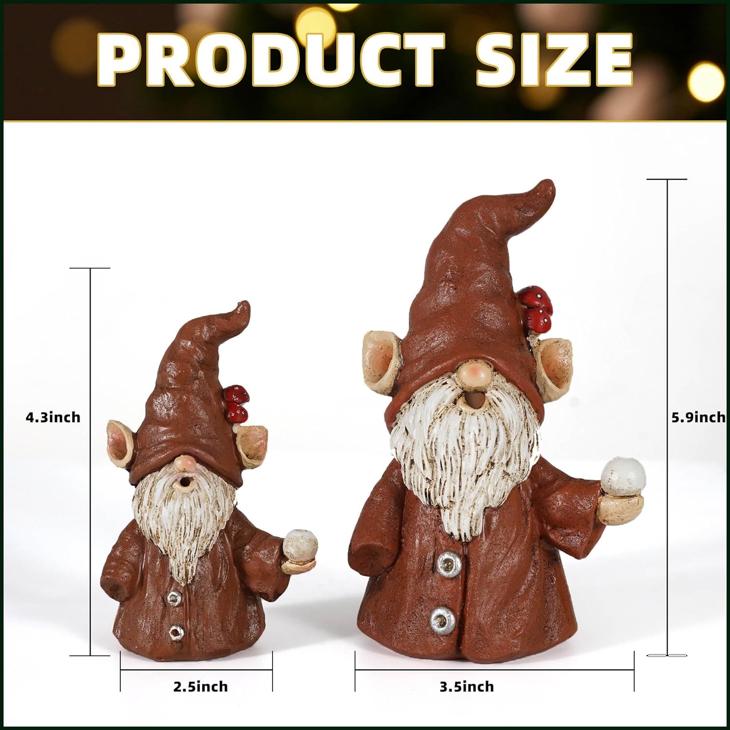 Cute Gnome Incense Holder for Sticks and Cones 1