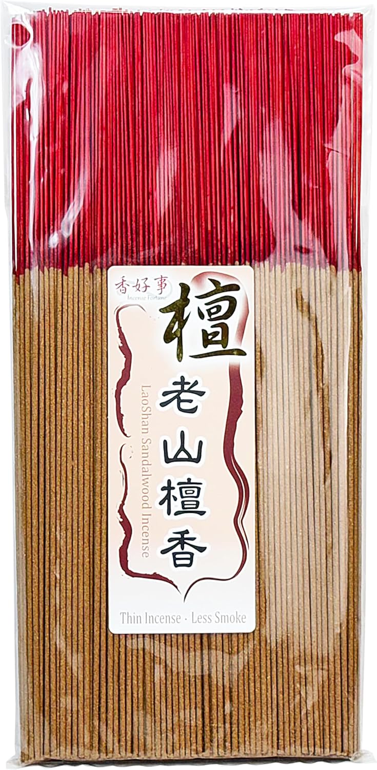 LaoShan Sandalwood Incense Joss Sticks 400 Sticks