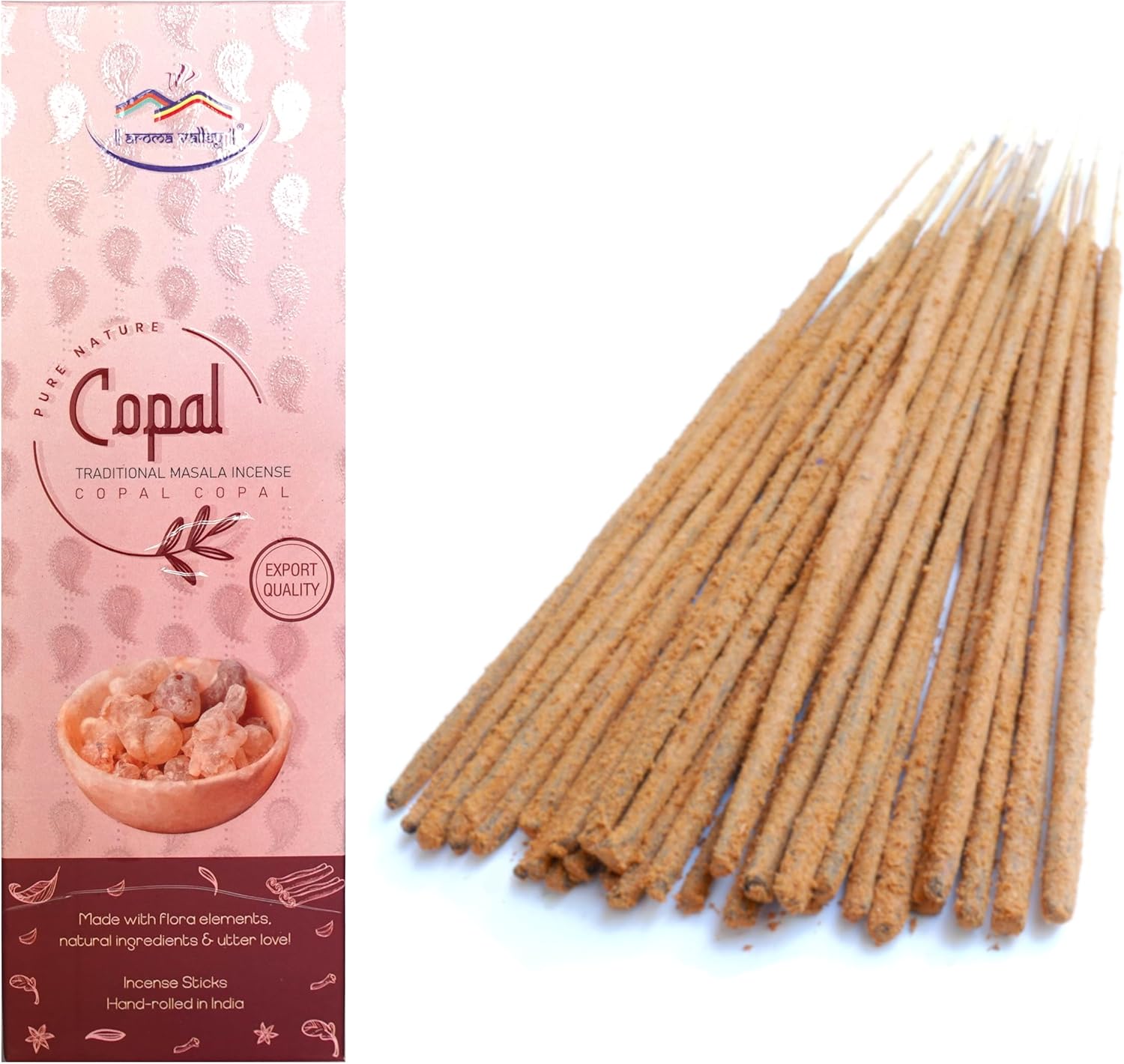 Aroma Valley Copal Incense Sticks - 40 to 50 Sticks