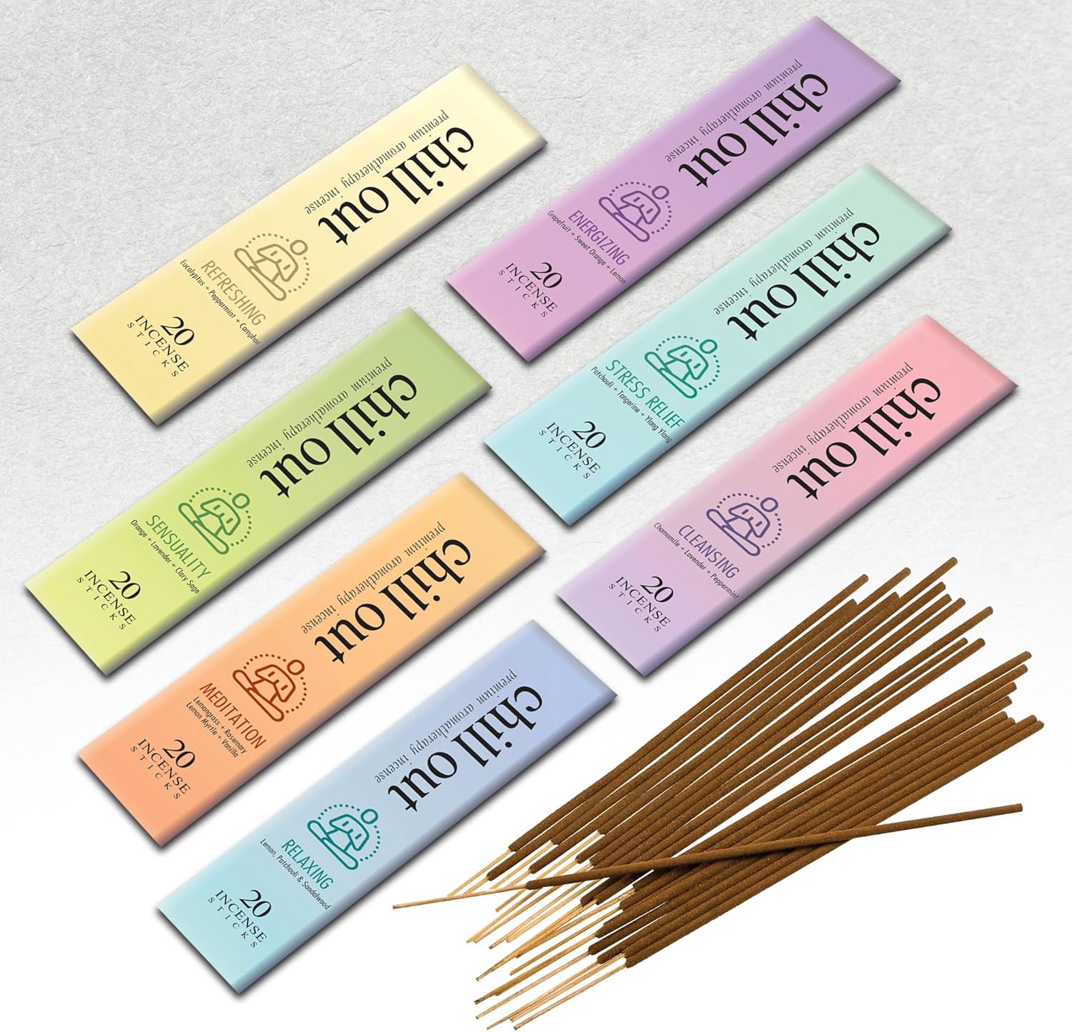Mecka Aromatherapy Incense Sticks Gift Set
