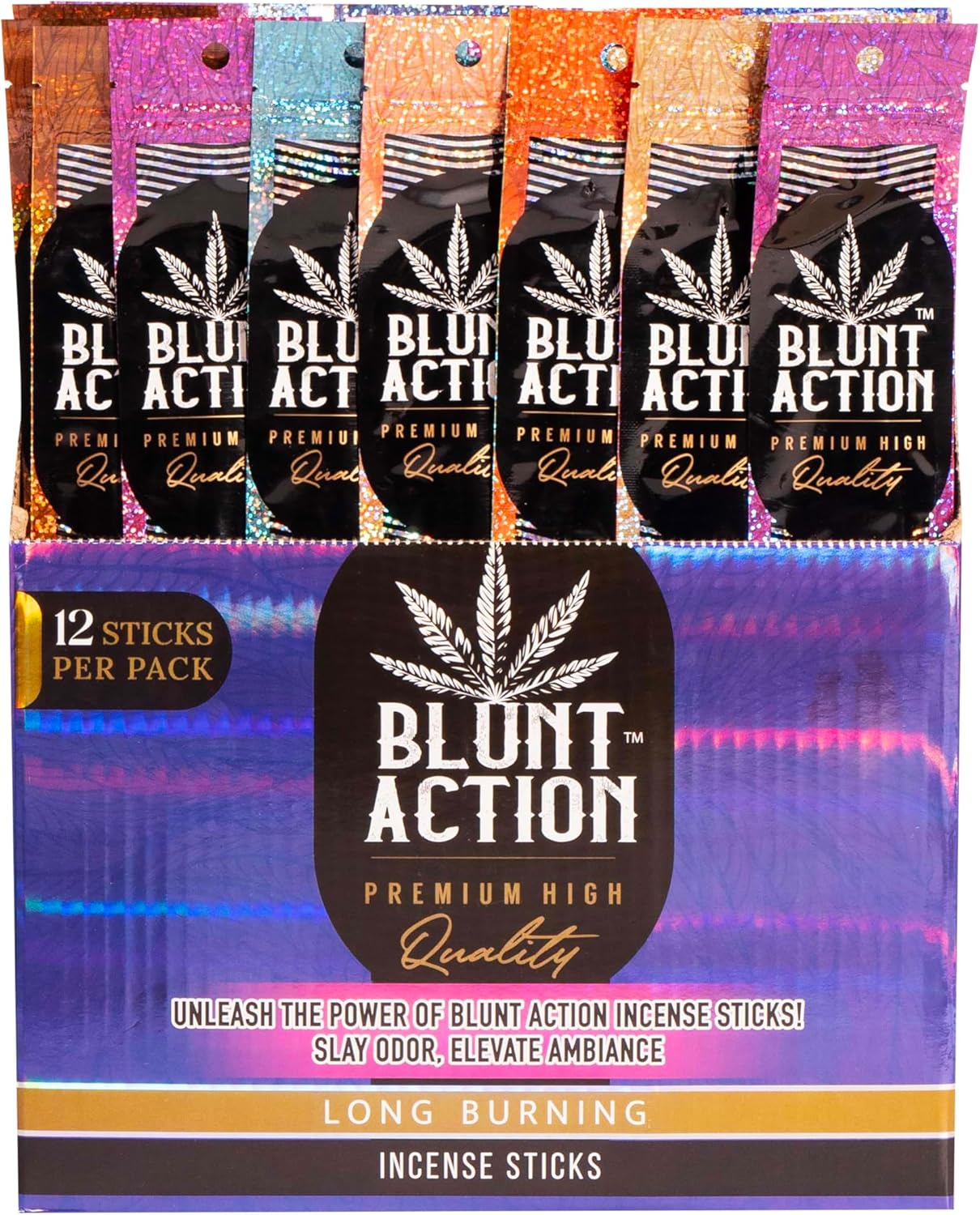 Tulasi Blunt Action Incense Sticks 12 Packs 144Pc