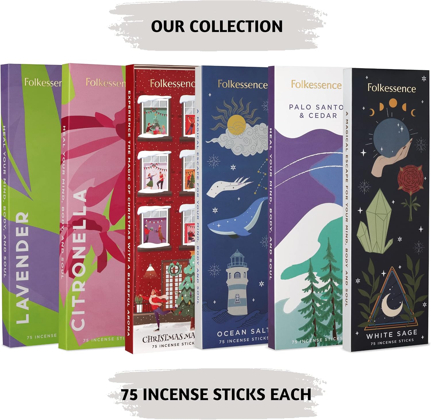 Folkulture Palo Santo Incense Sticks Pack of 75