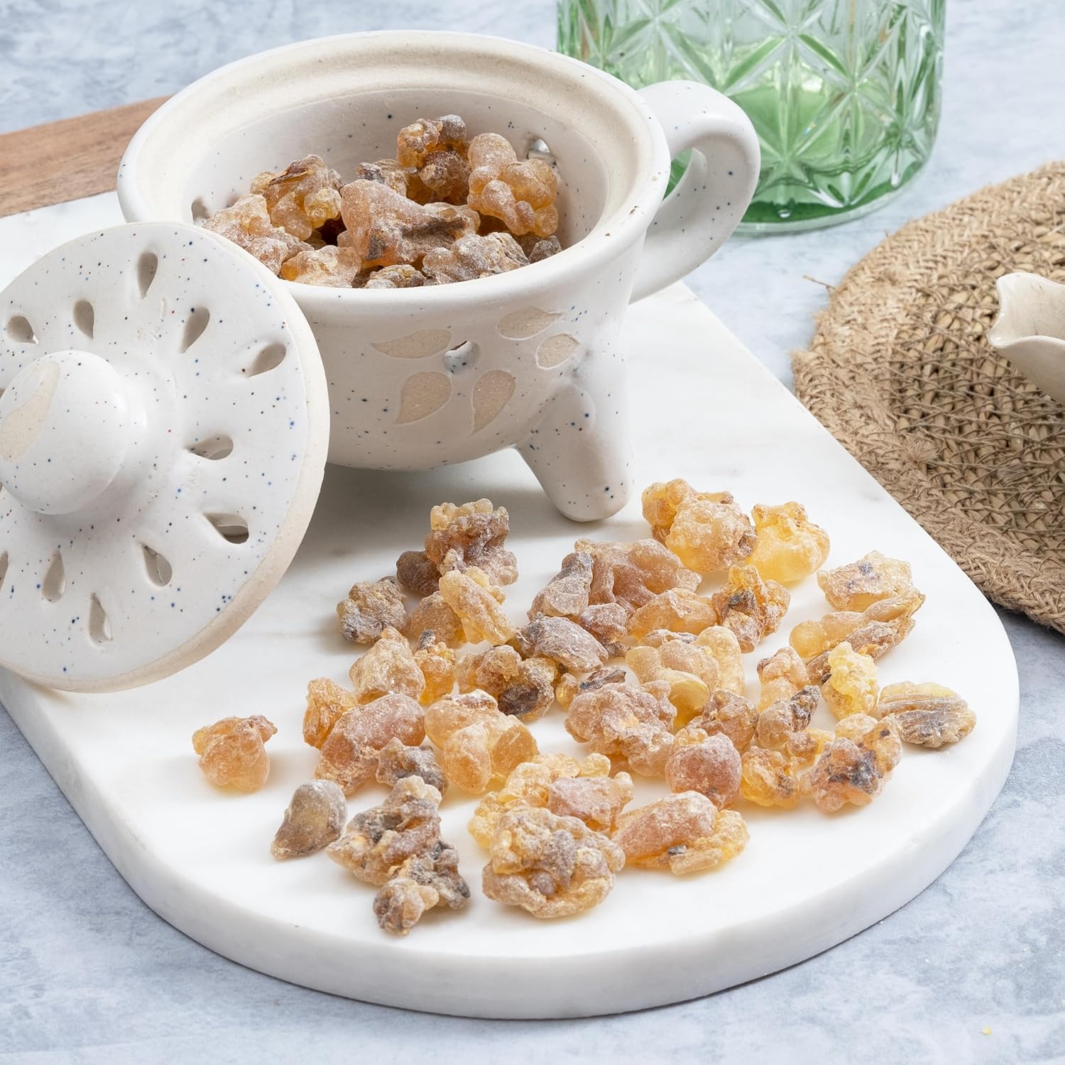 Frankincense Resin - 2024 Harvested High Grade Somalia Incense 1 LB 4536g