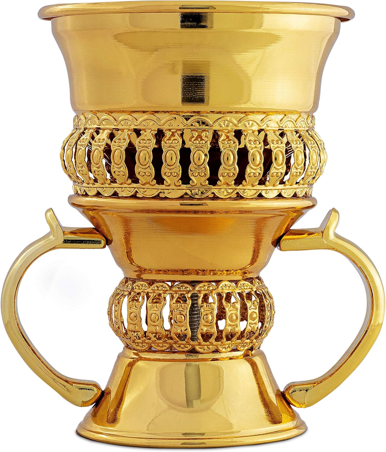 AM Regal Metal Incense Burner - Gold