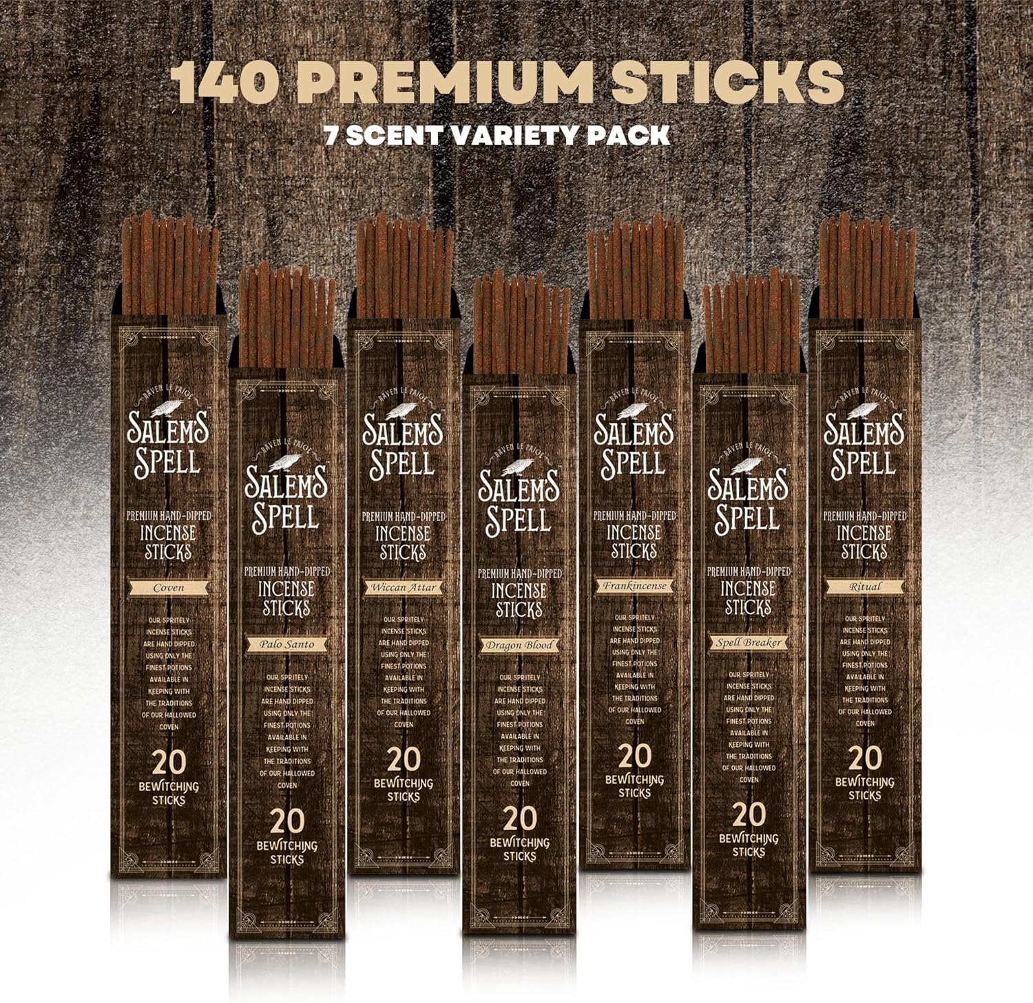 Mecka Salem Spell Incense Sticks Set of 7