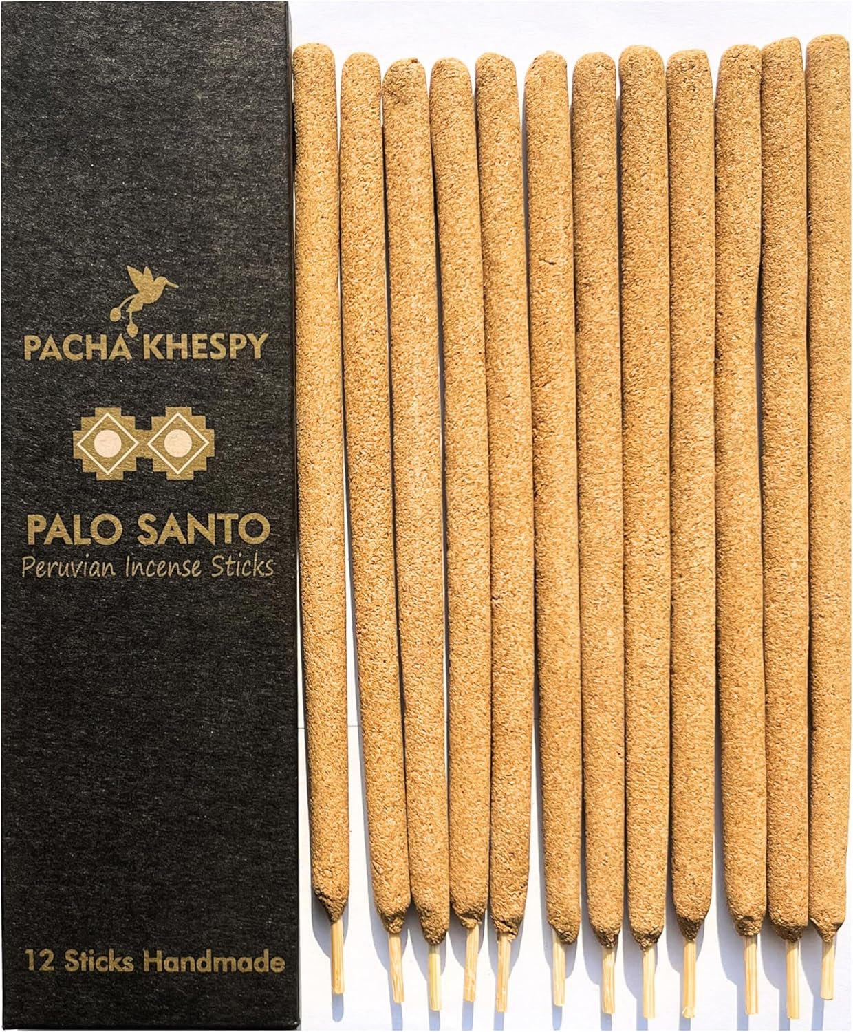 Palo Santo Incense Sticks - 12 Pack Natural