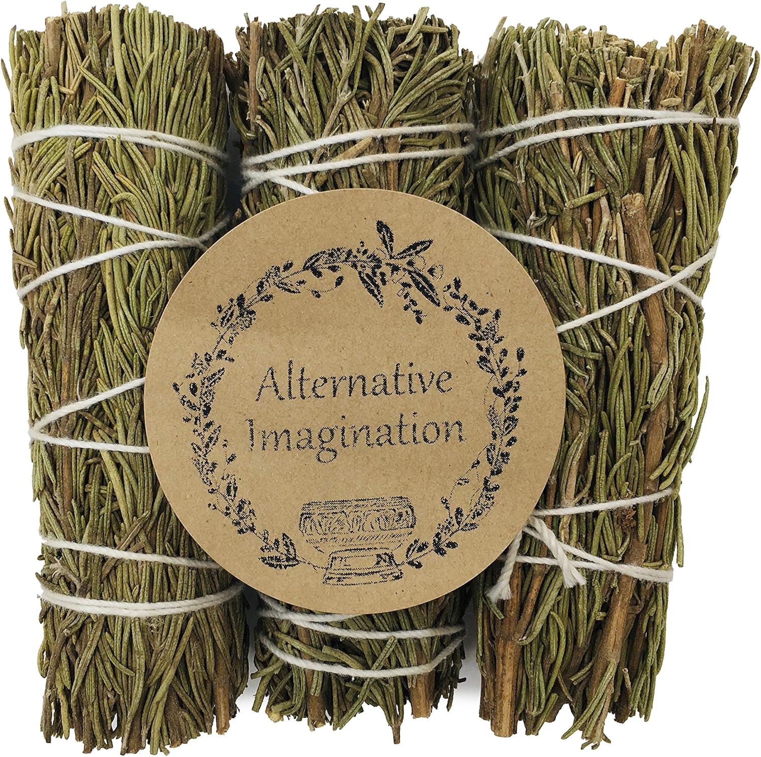 Dried Rosemary Incense Sticks 4 Inch 3 Pack