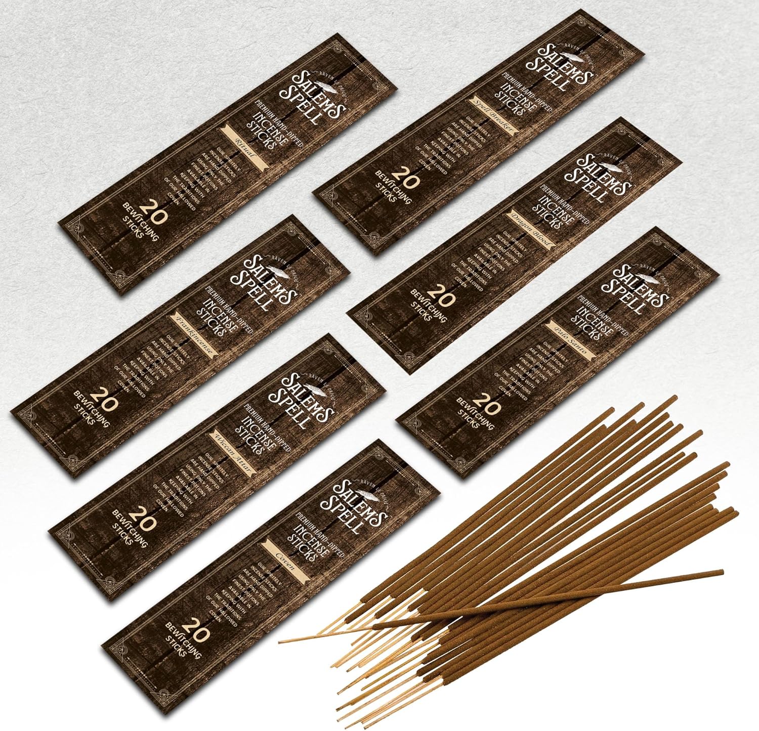 Mecka Salem Spell Incense Sticks Set of 7