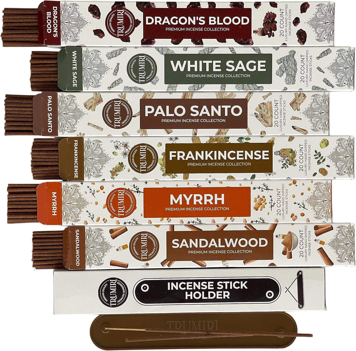TRUMIRI Woody Incense Sticks Variety Pack