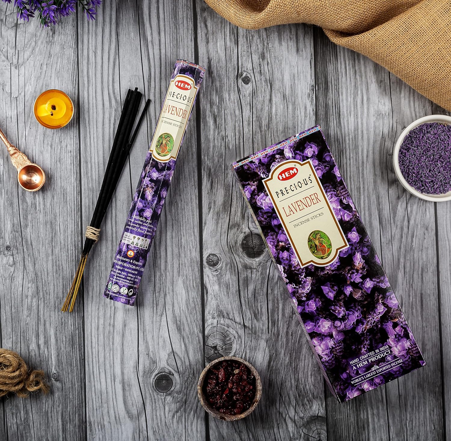 HEM Lavender Incense Sticks Pack of 120